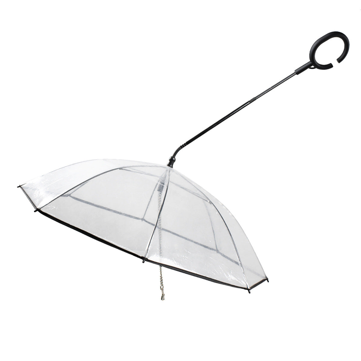 Parapluie Transparent Ajustable pour Animaux – Protection Élégante par Tous les Temps