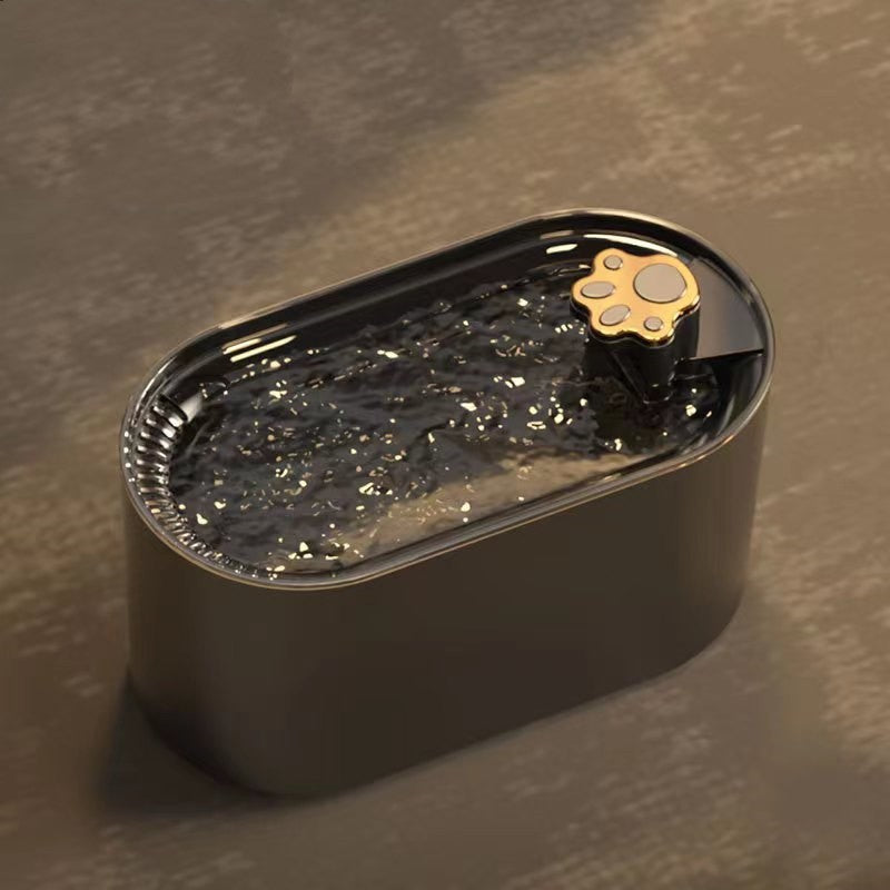 Fontaine à Eau Automatique 3L pour Chats et Chiens – Distributeur Ultra-Silencieux avec Filtre et Lumière LED