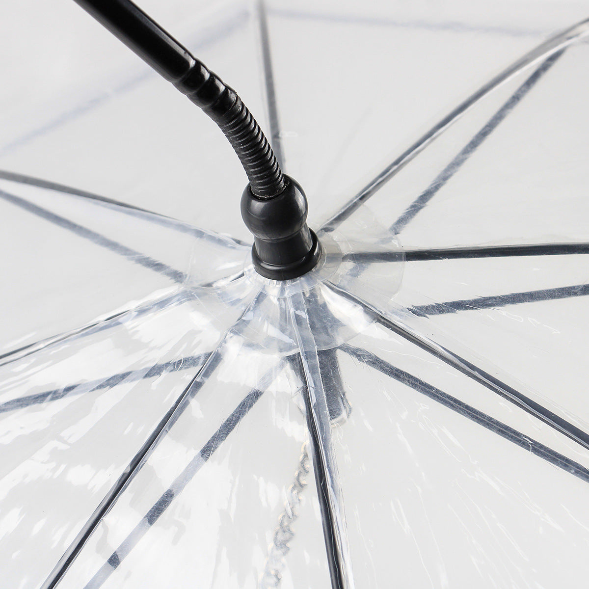 Parapluie Transparent Ajustable pour Animaux – Protection Élégante par Tous les Temps