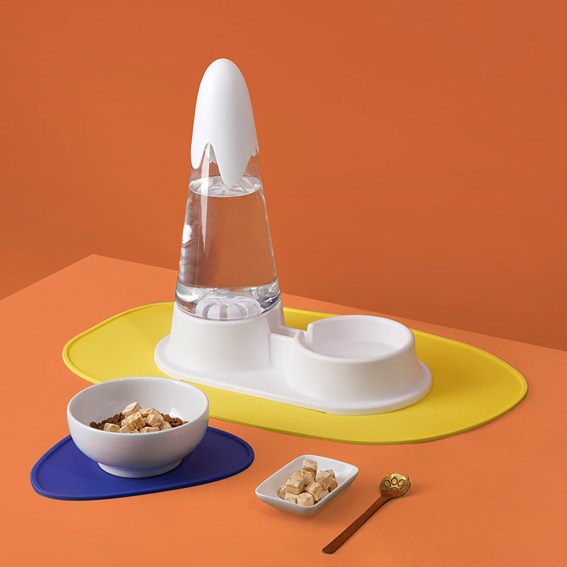 Set de Table Antidérapant en Silicone pour Animaux – 49×28 cm