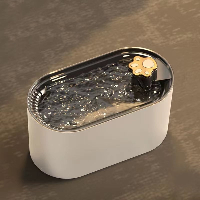Fontaine à Eau Automatique 3L pour Chats et Chiens – Distributeur Ultra-Silencieux avec Filtre et Lumière LED